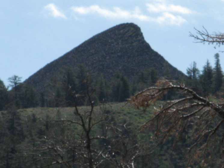 Peak 9362, entrance to Murray Canyon.